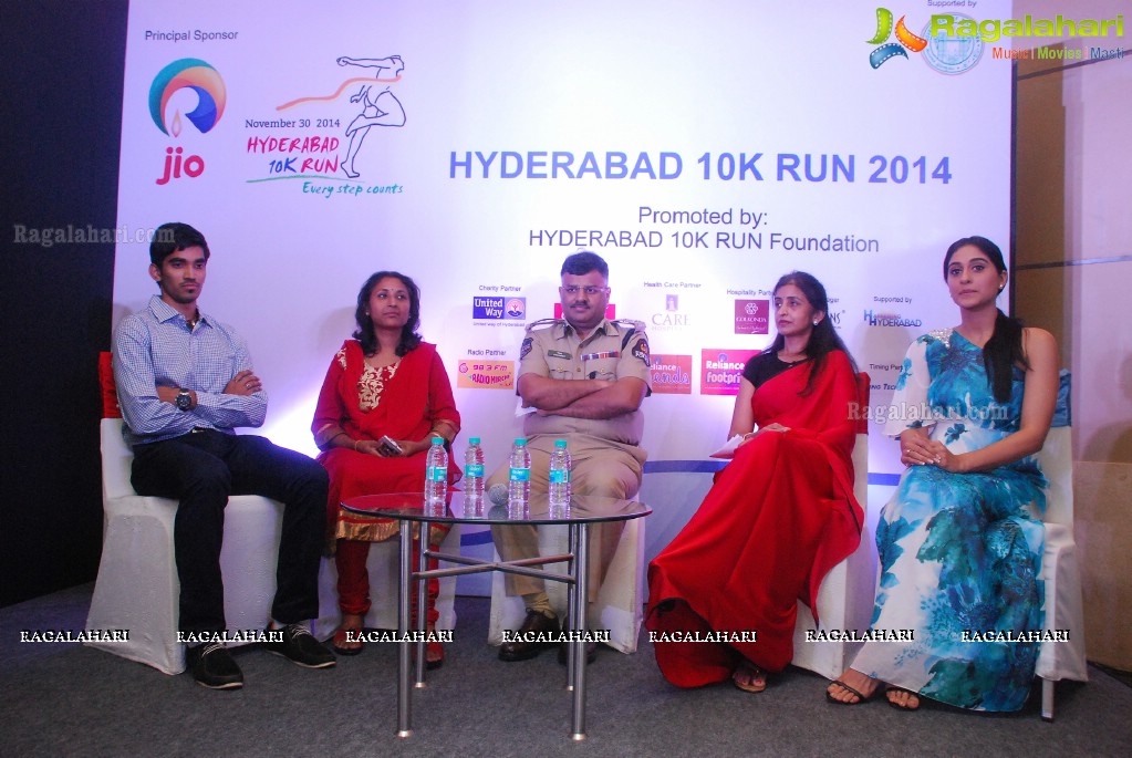 Hyderabad 10K Run 2014 Press Meet