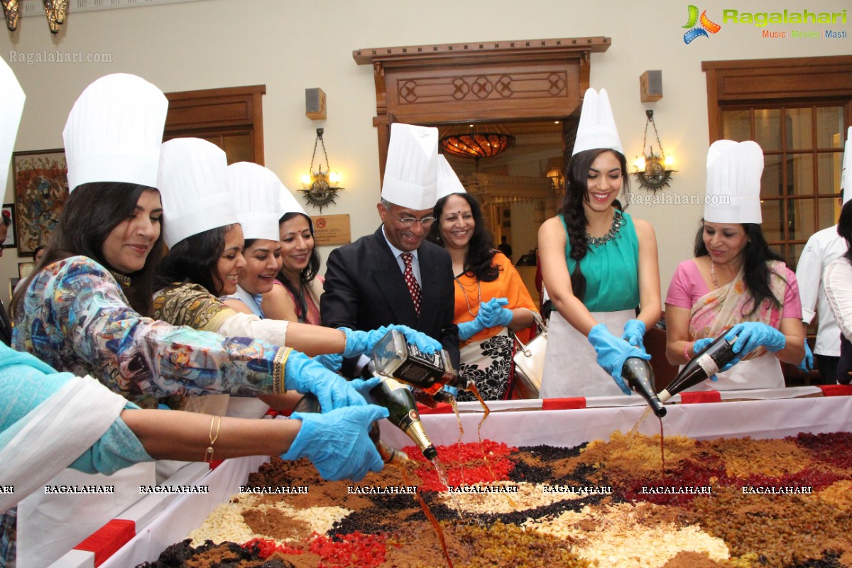 ITC Kakatiya Christmas Cake Mixing Ceremony 2014