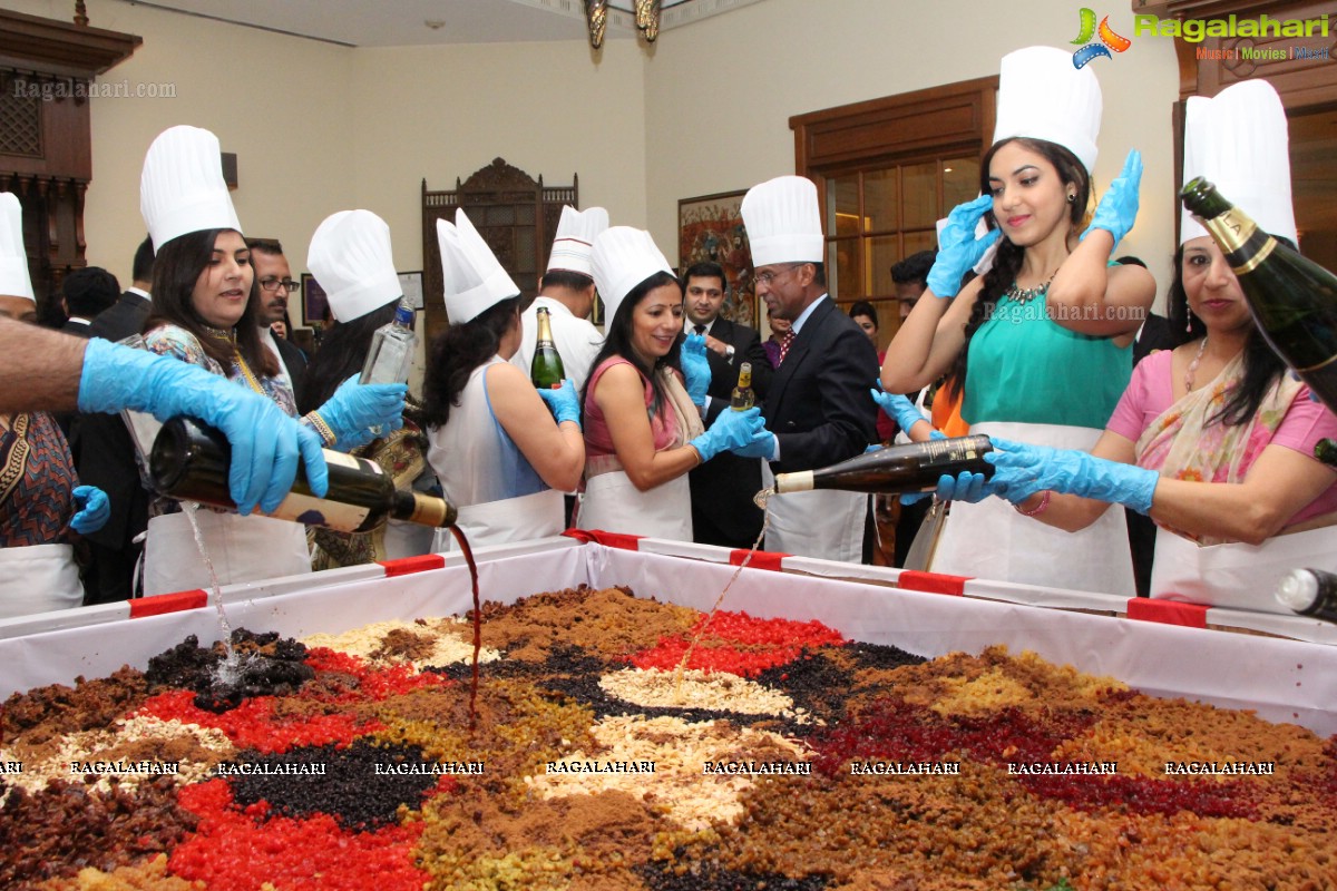 ITC Kakatiya Christmas Cake Mixing Ceremony 2014