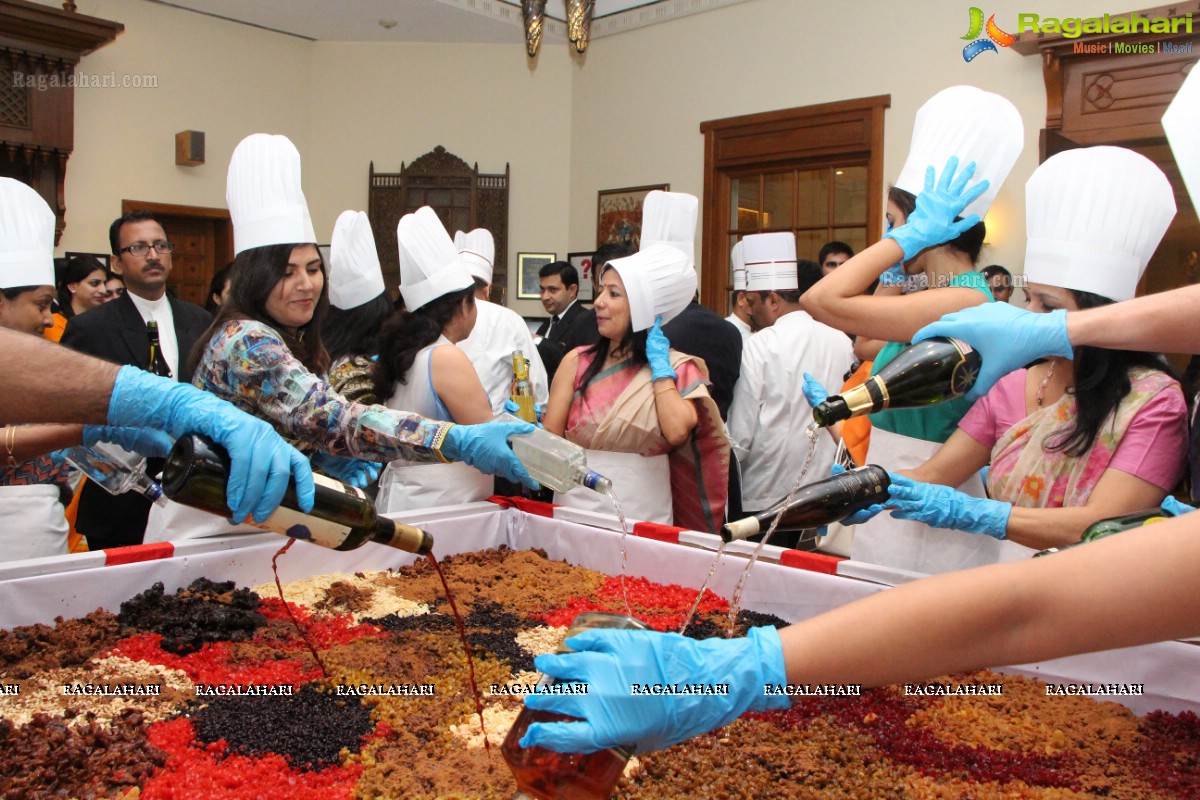 ITC Kakatiya Christmas Cake Mixing Ceremony 2014