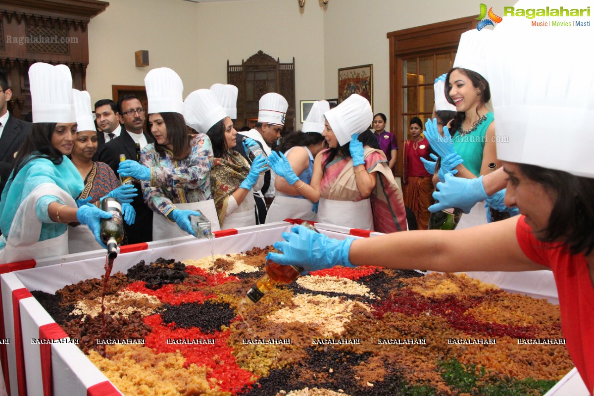 ITC Kakatiya Christmas Cake Mixing Ceremony 2014