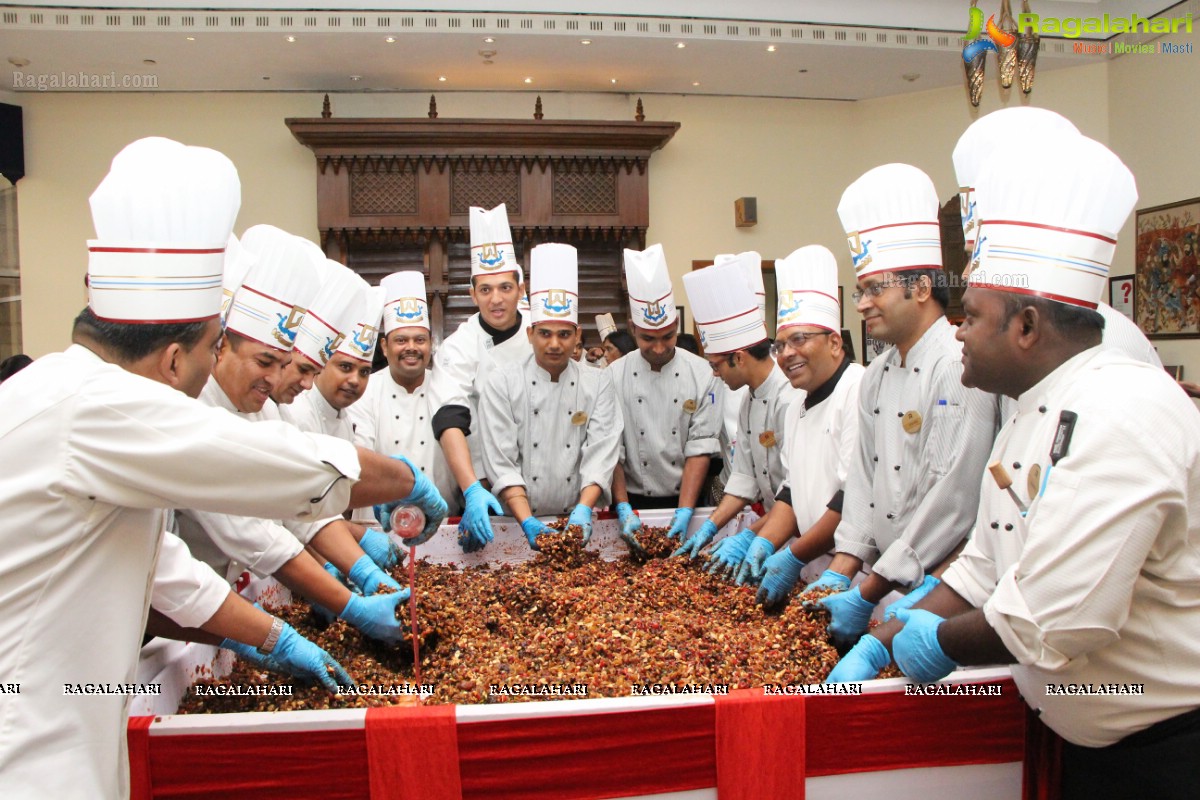 ITC Kakatiya Christmas Cake Mixing Ceremony 2014