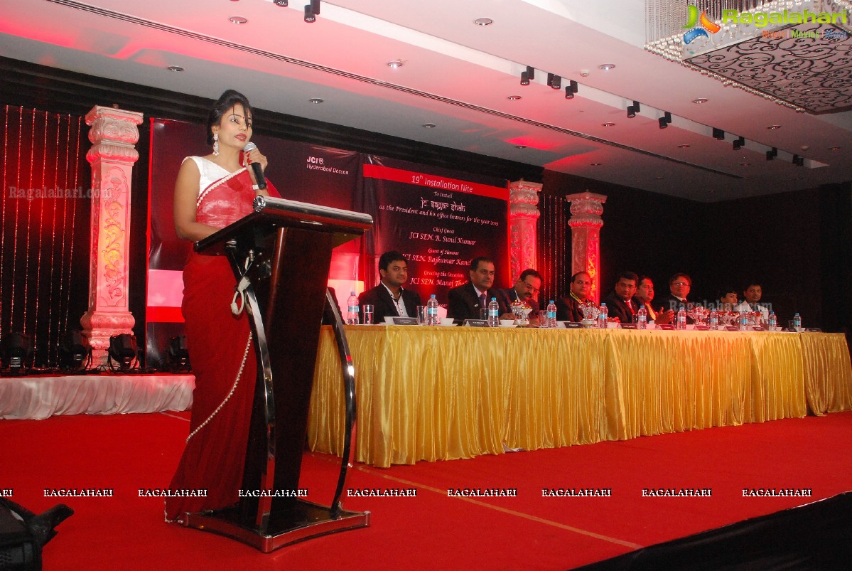 JCI Hyderabad Deccan - The Installation Nite