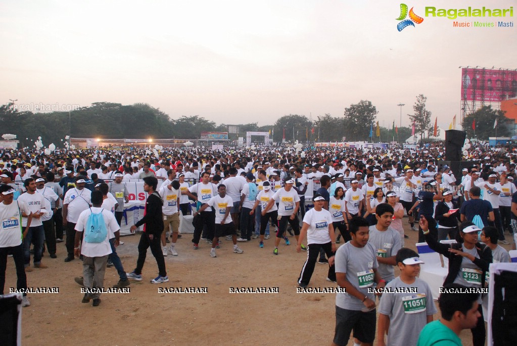 Jio Hyderabad 10K Run Pasta Party