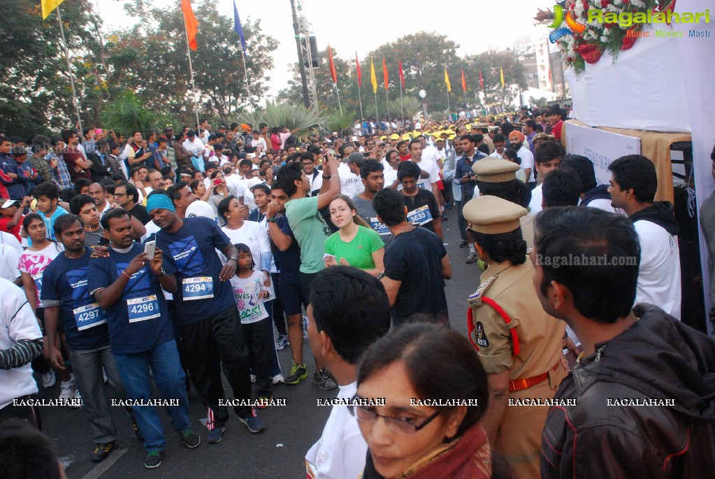 Jio Hyderabad 10K Run Pasta Party