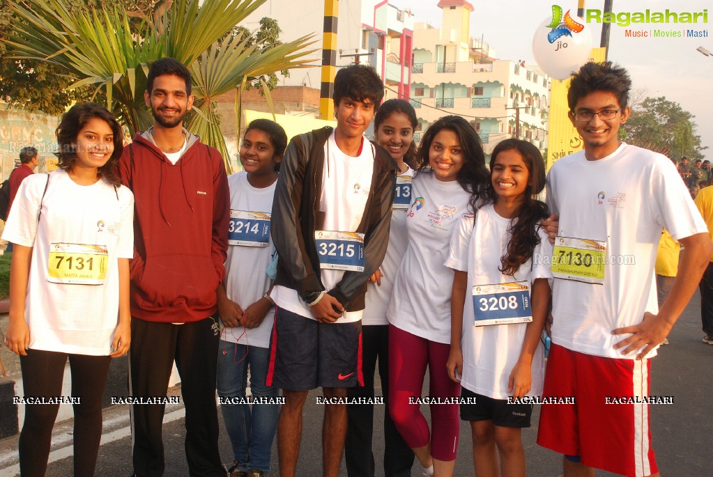 Jio Hyderabad 10K Run Pasta Party