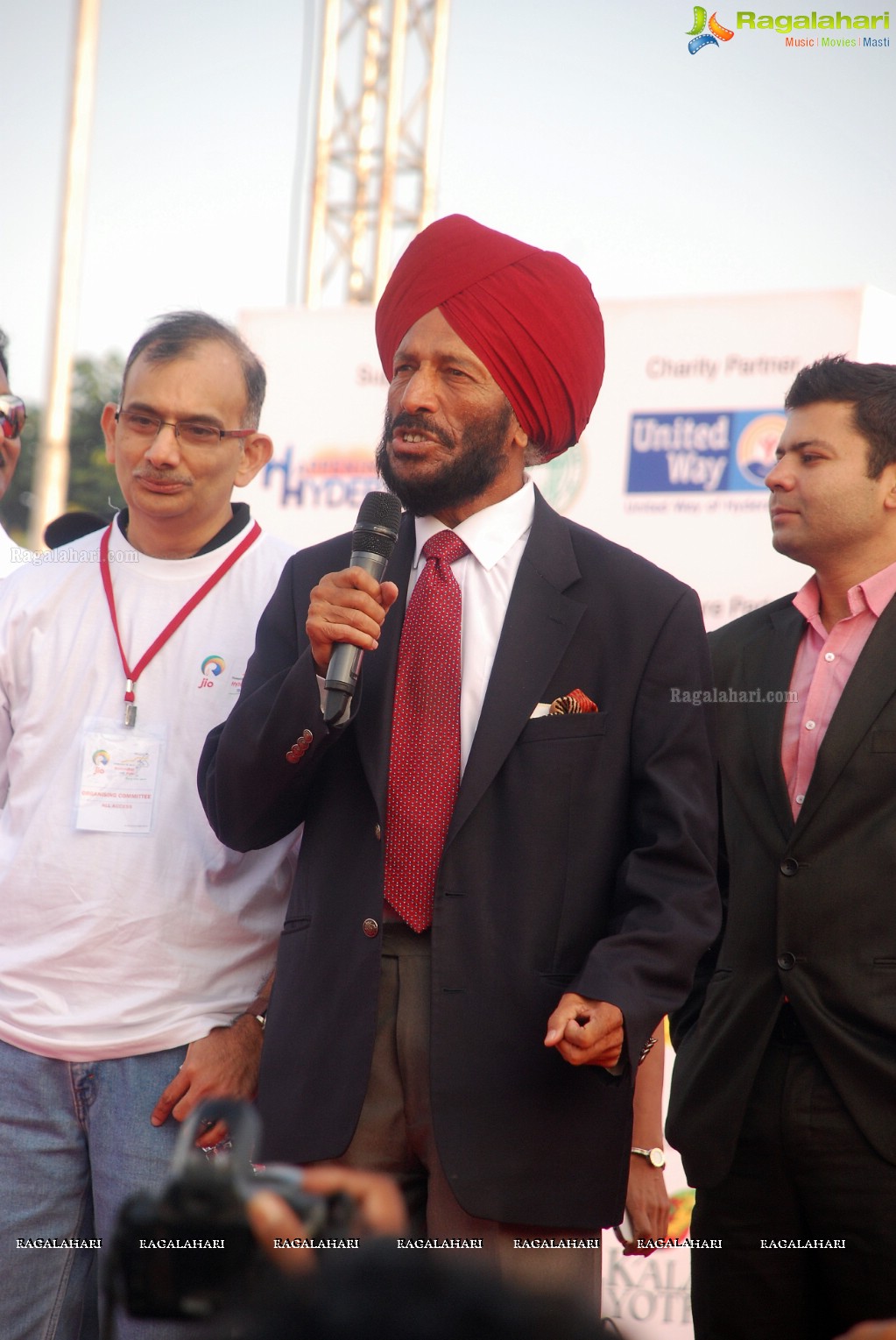 Jio Hyderabad 10K Run Pasta Party