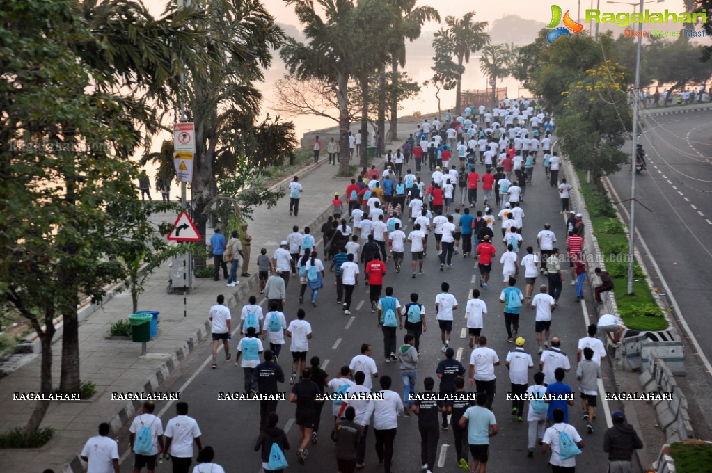 Jio Hyderabad 10K Run Pasta Party