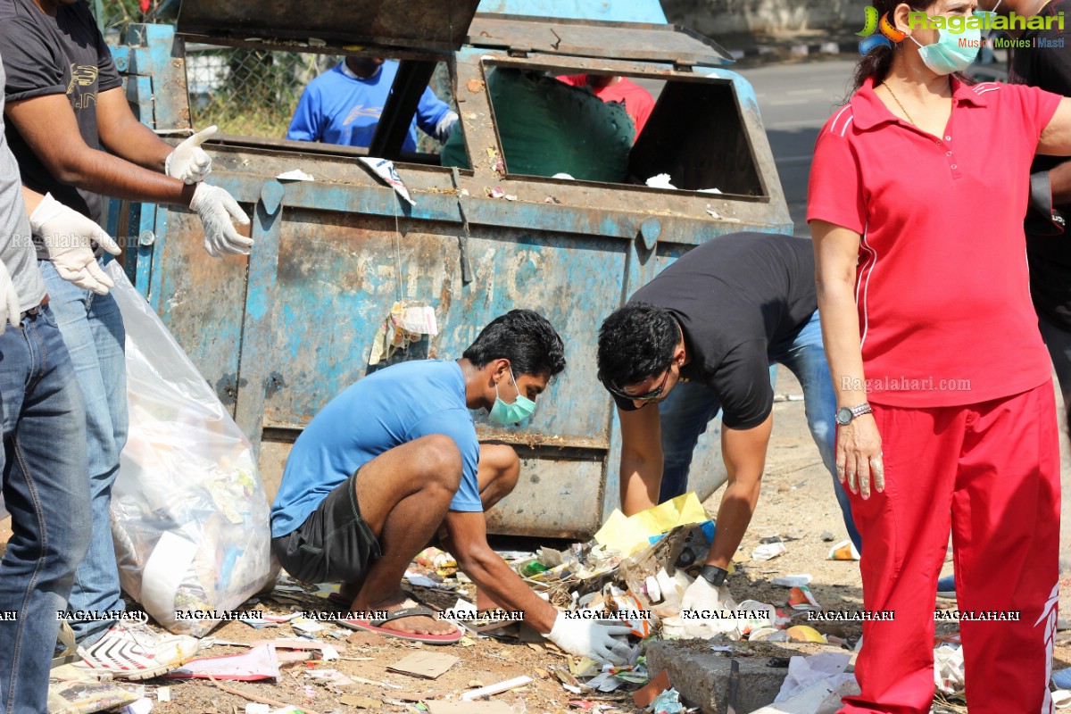 Jwala Gutta and Harshvardhan Rane joins 'Swachh Bharat'