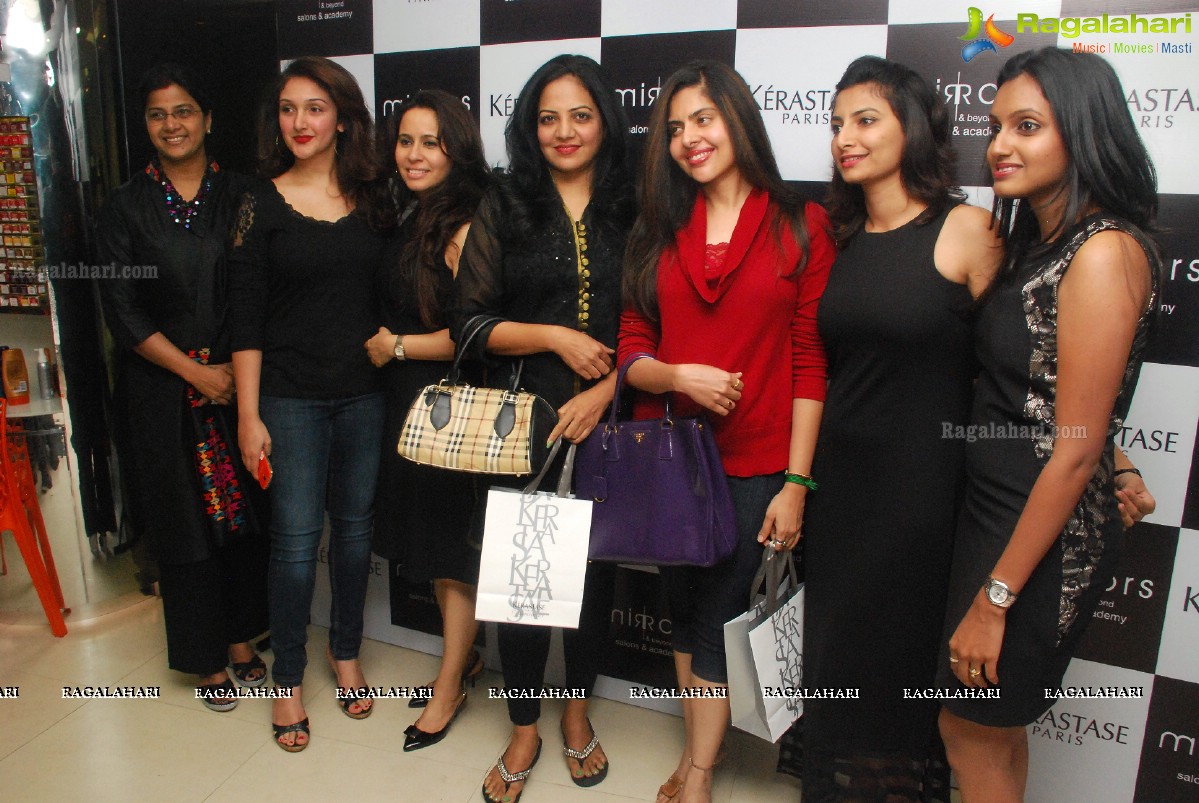Kerastase Launch at Mirrors Spa and Salon, Hyderabad