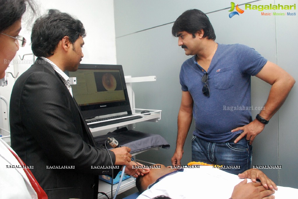 Free Hearing Test Camp Launch by Srikanth at Microcare ENT Hospital & Research Institute