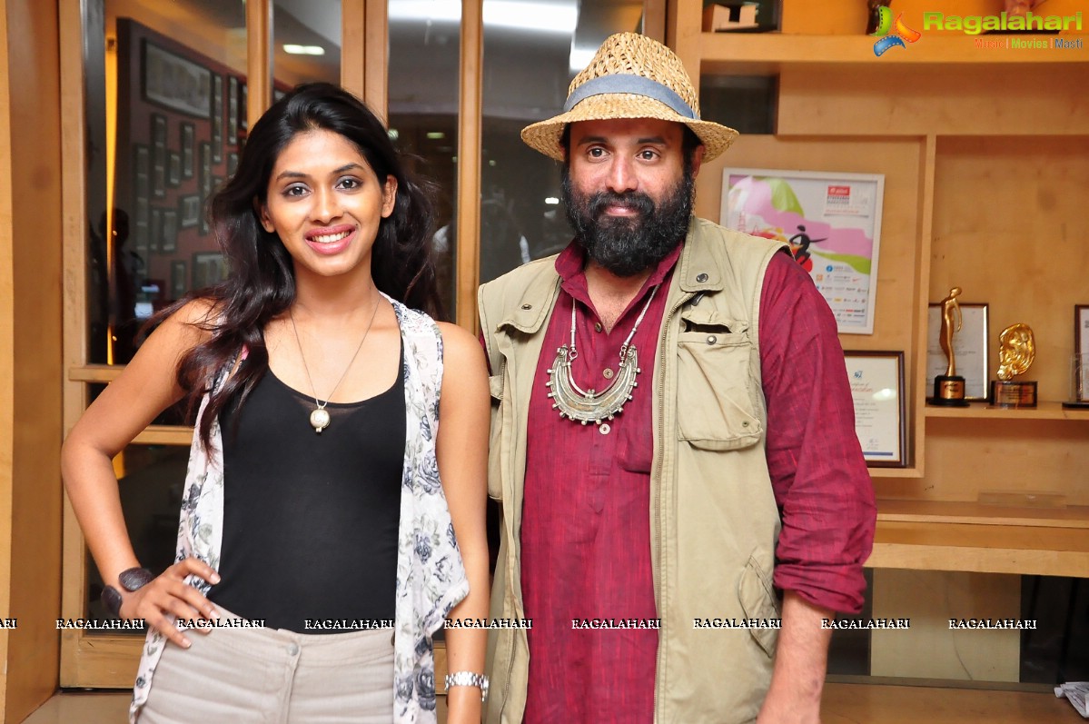 Na Bangaaru Talli Team at Mirchi Studios, Hyderabad