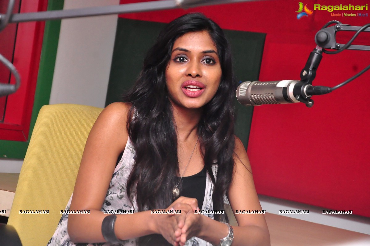 Na Bangaaru Talli Team at Mirchi Studios, Hyderabad