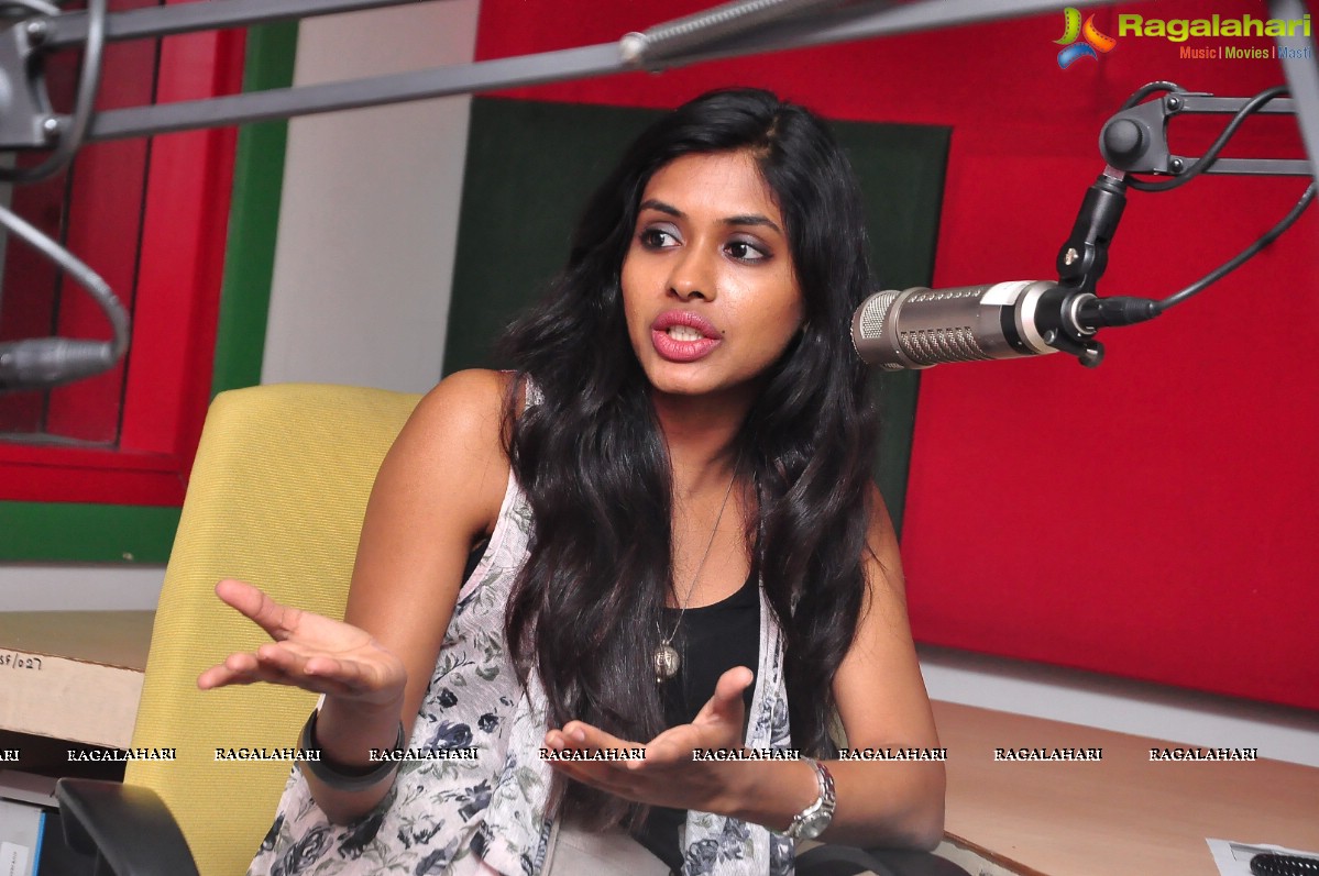 Na Bangaaru Talli Team at Mirchi Studios, Hyderabad