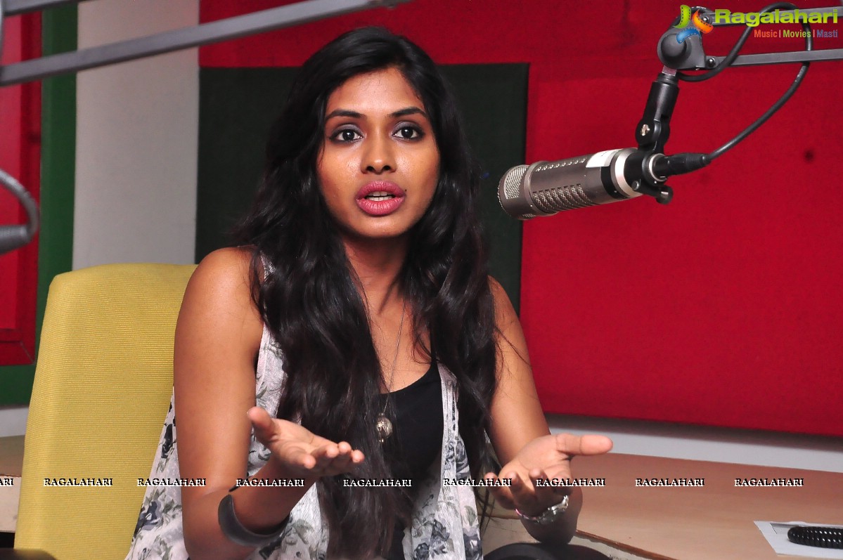 Na Bangaaru Talli Team at Mirchi Studios, Hyderabad