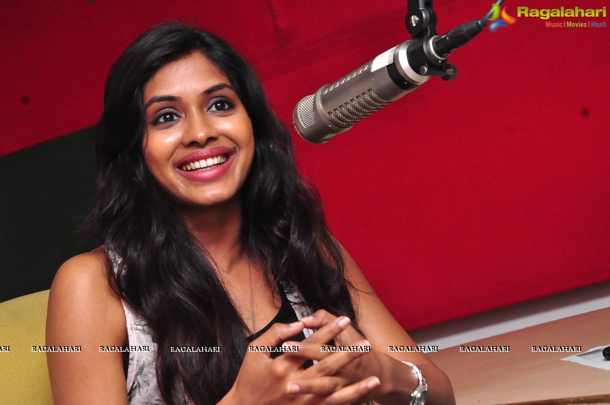 Na Bangaaru Talli Team at Mirchi Studios, Hyderabad