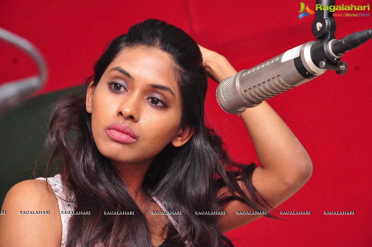 Na Bangaaru Talli Team at Mirchi Studios, Hyderabad