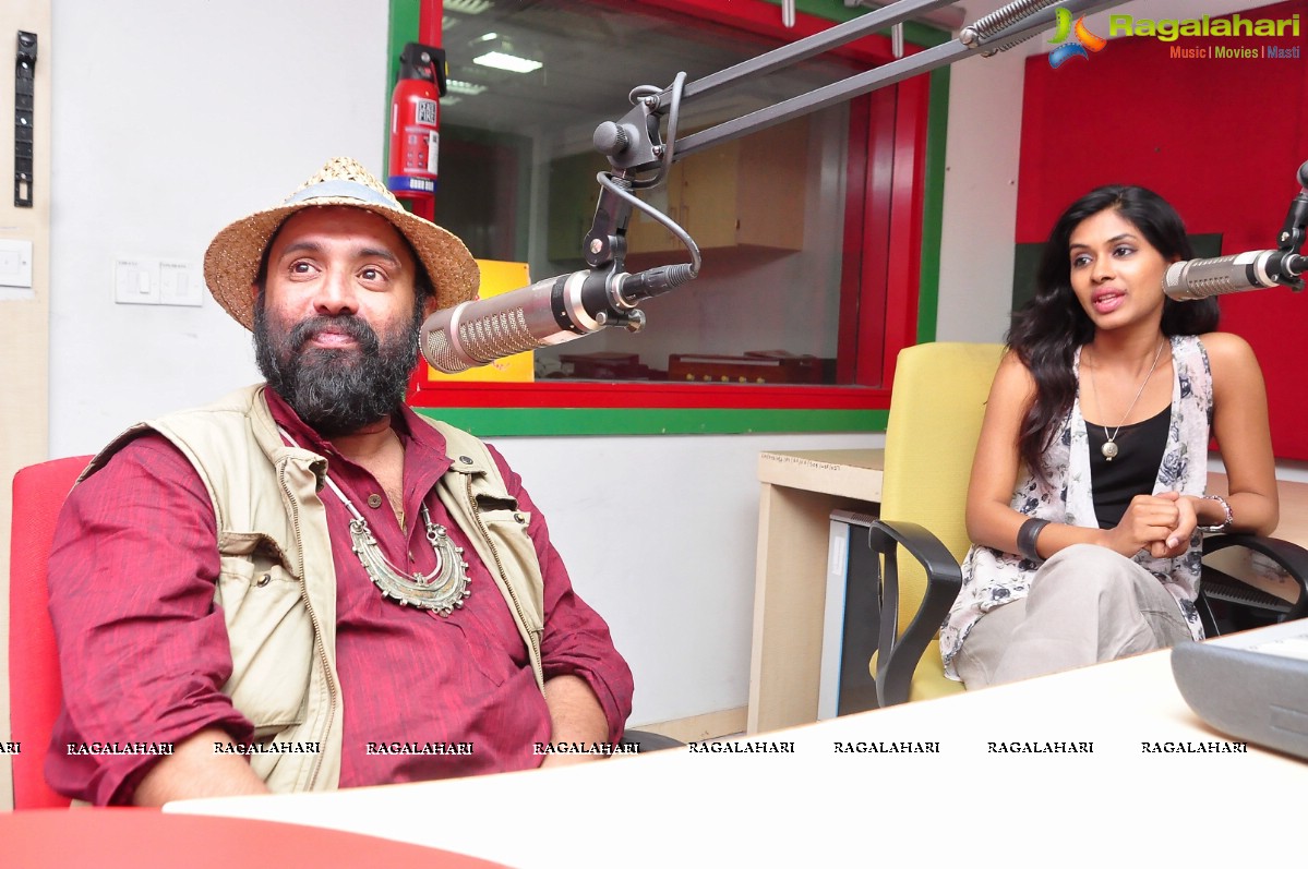 Na Bangaaru Talli Team at Mirchi Studios, Hyderabad