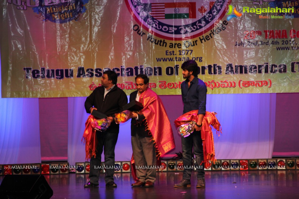 Naga Shaurya at TANA Hudhud Campaign, USA