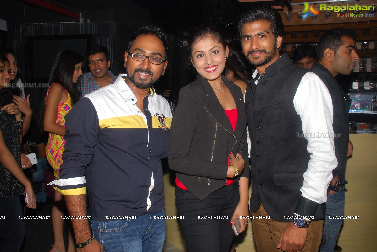 Nithin Reddy Birthday Bash 2014 at Liquids, Hyderabad