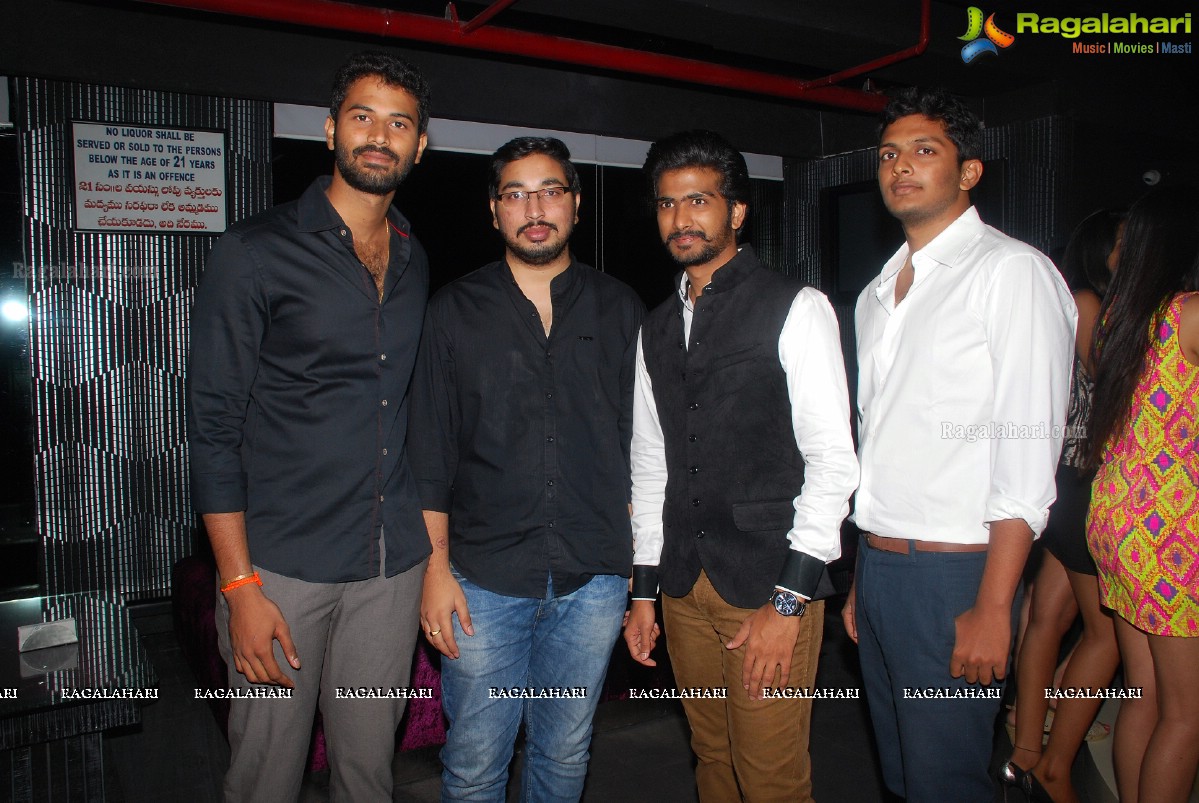 Nithin Reddy Birthday Bash 2014 at Liquids, Hyderabad