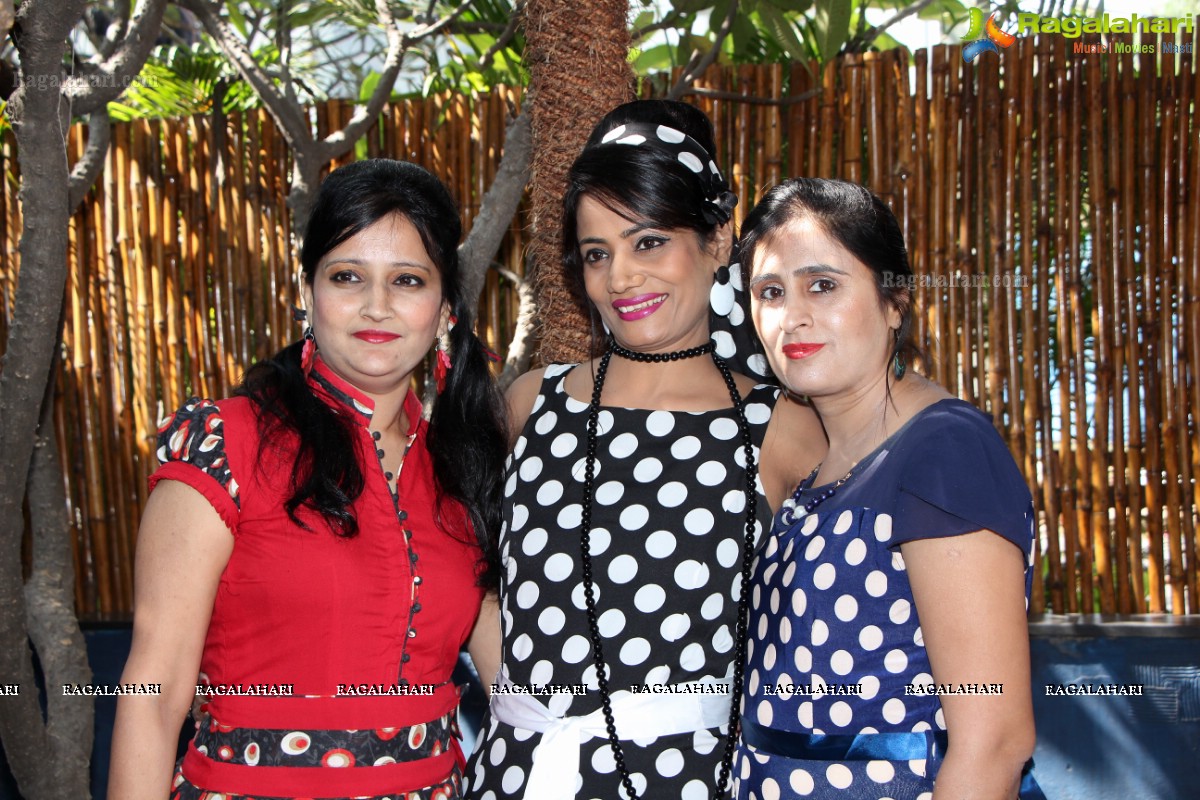 Phankaar's Retro Theme Party (Polka Dots) at Heart Cup Cafe, Hyderabad