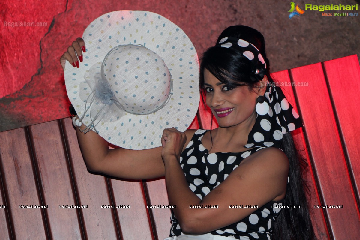 Phankaar's Retro Theme Party (Polka Dots) at Heart Cup Cafe, Hyderabad