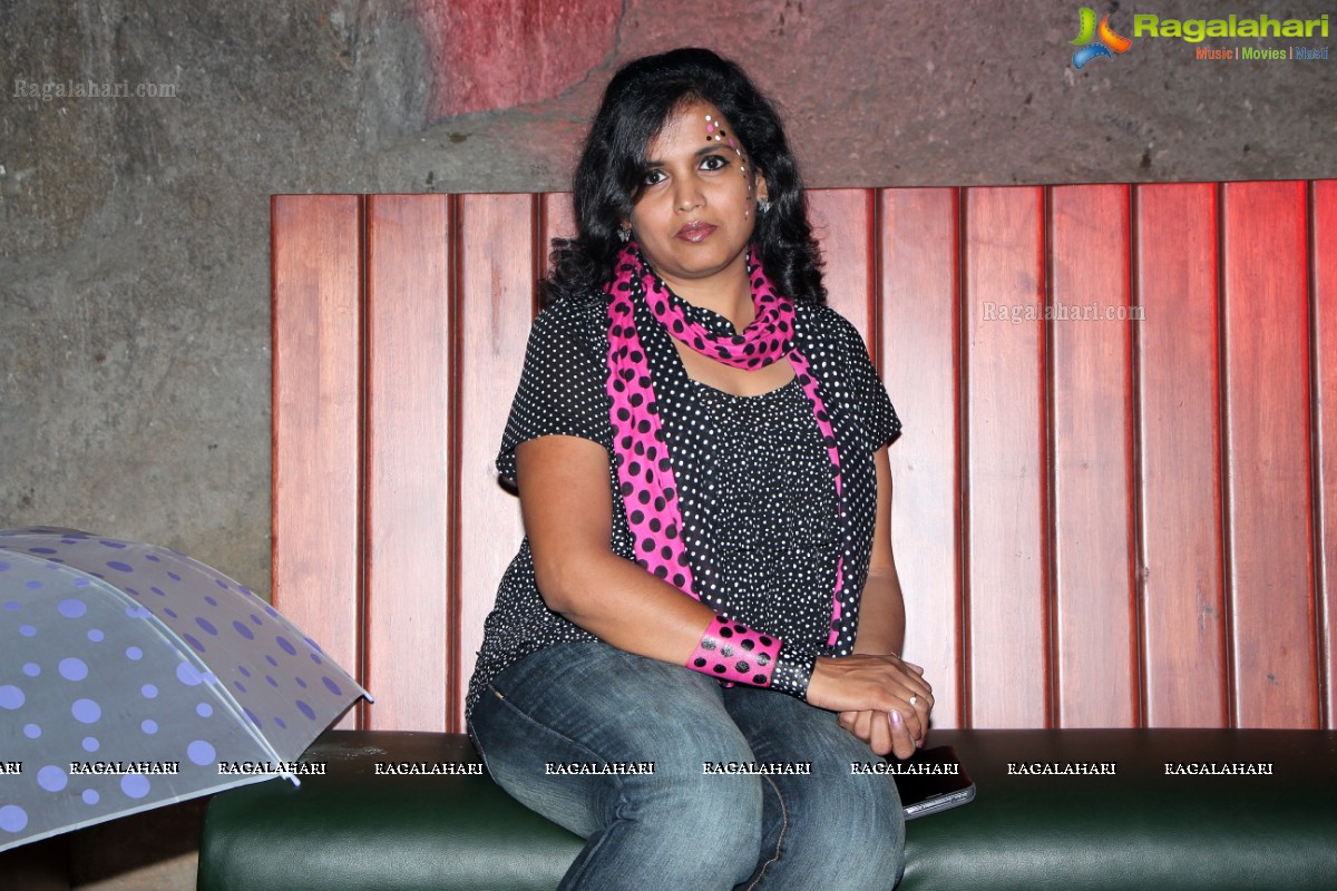 Phankaar's Retro Theme Party (Polka Dots) at Heart Cup Cafe, Hyderabad