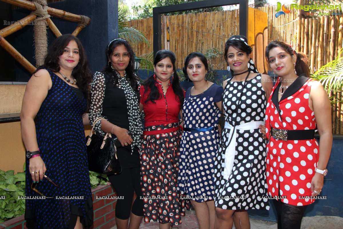 Phankaar's Retro Theme Party (Polka Dots) at Heart Cup Cafe, Hyderabad