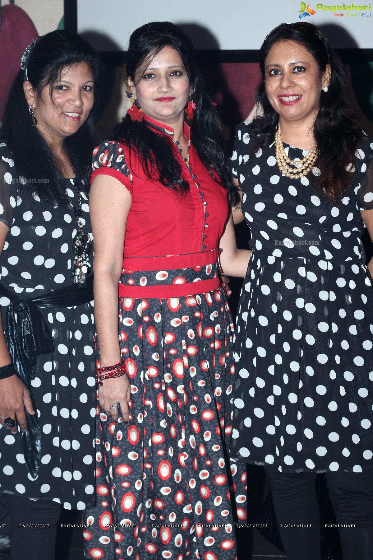 Phankaar's Retro Theme Party (Polka Dots) at Heart Cup Cafe, Hyderabad