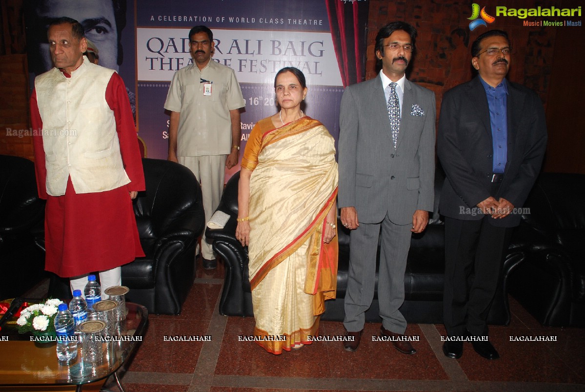 9th Qadir Ali Baig Theatre Festival 2014, Hyderabad