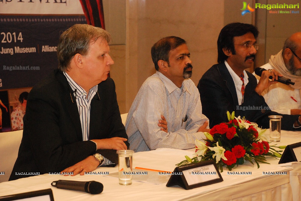 Qadir Ali Baig Theatre Festival Press Meet (Nov 2014), Hyderabad