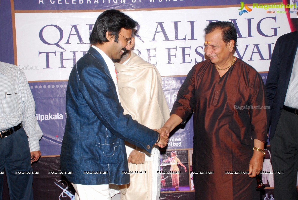 Qadir Ali Baig Theatre Festival Press Meet (Nov 2014), Hyderabad