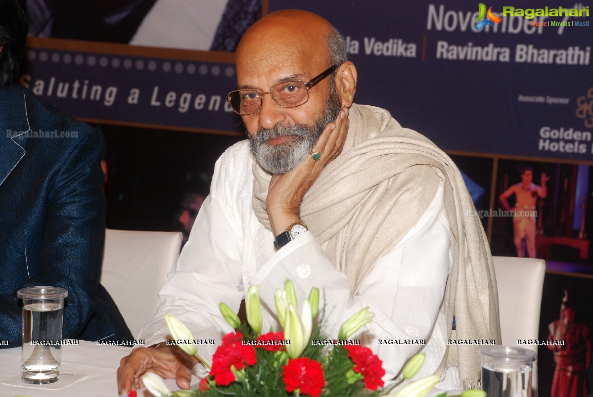 Qadir Ali Baig Theatre Festival Press Meet (Nov 2014), Hyderabad