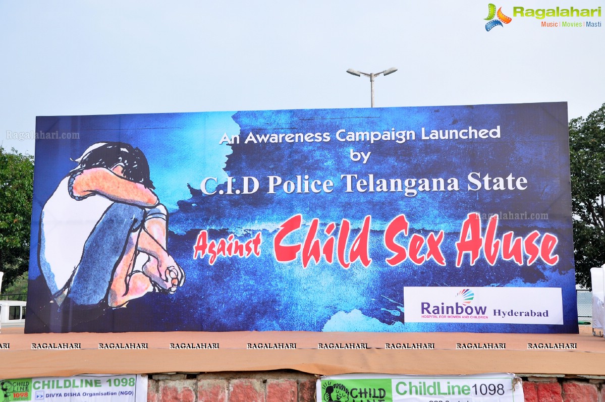 Children CID Telangana - Children Rally and Program Against Child Sex Abuse