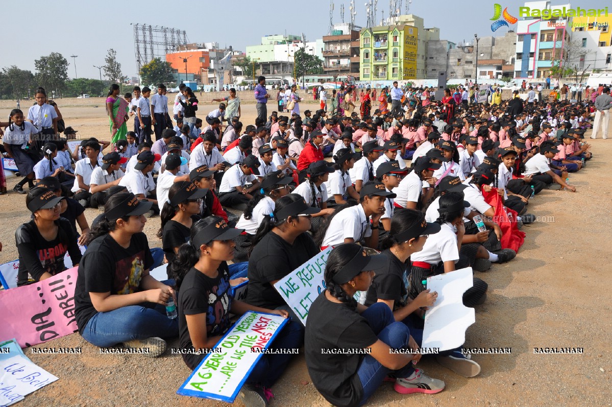 Children CID Telangana - Children Rally and Program Against Child Sex Abuse