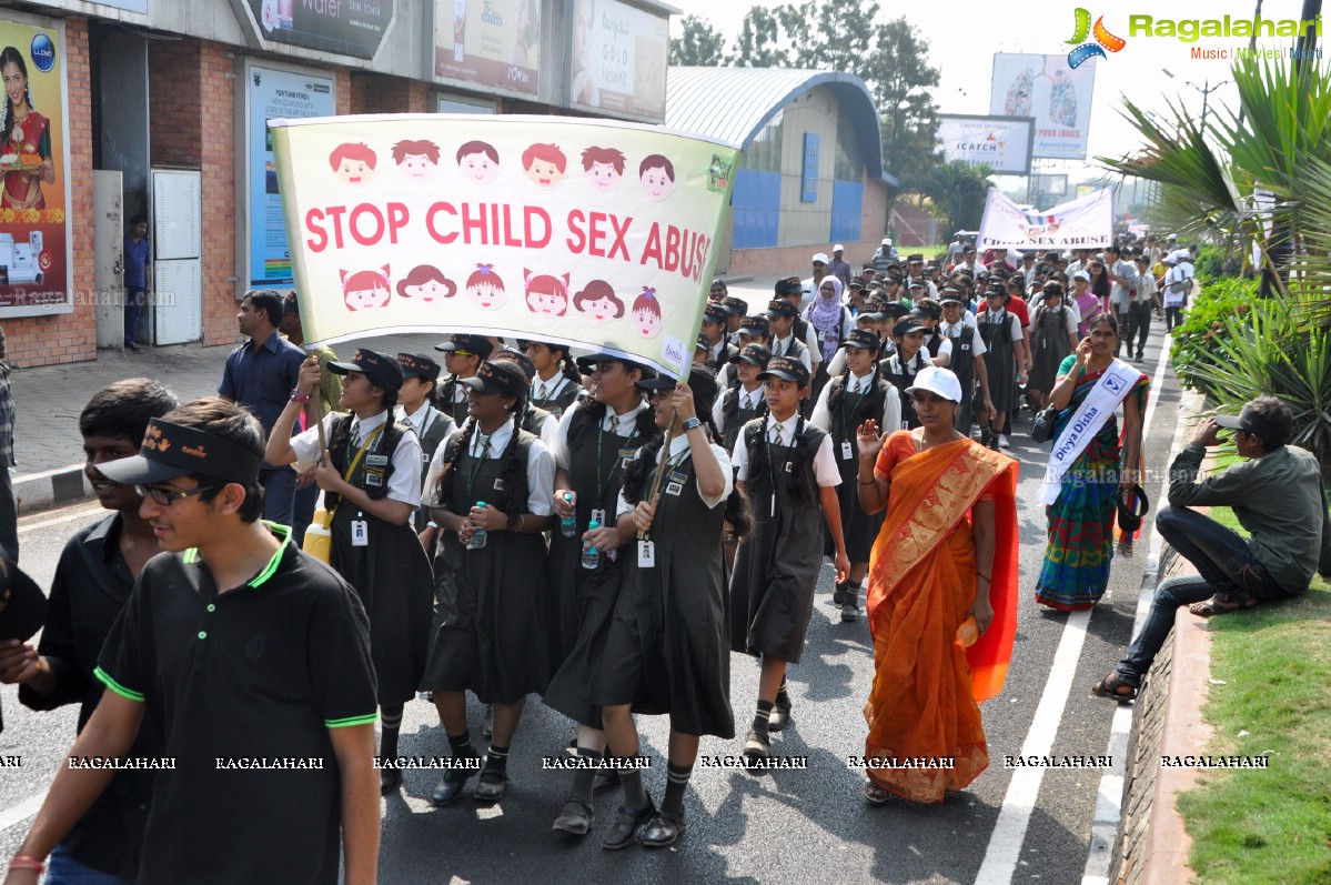 Children CID Telangana - Children Rally and Program Against Child Sex Abuse