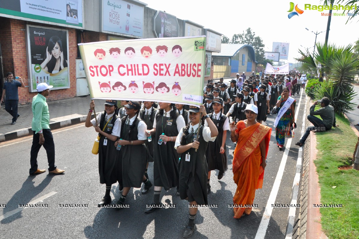 Children CID Telangana - Children Rally and Program Against Child Sex Abuse