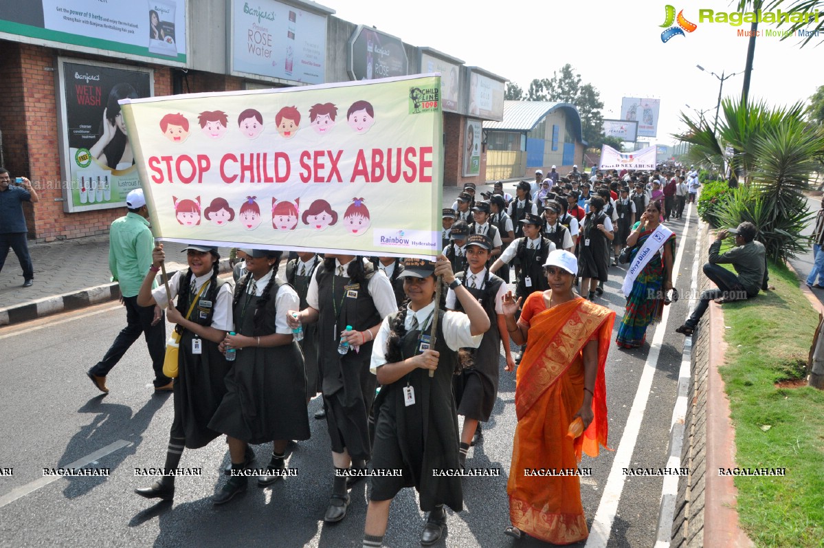 Children CID Telangana - Children Rally and Program Against Child Sex Abuse