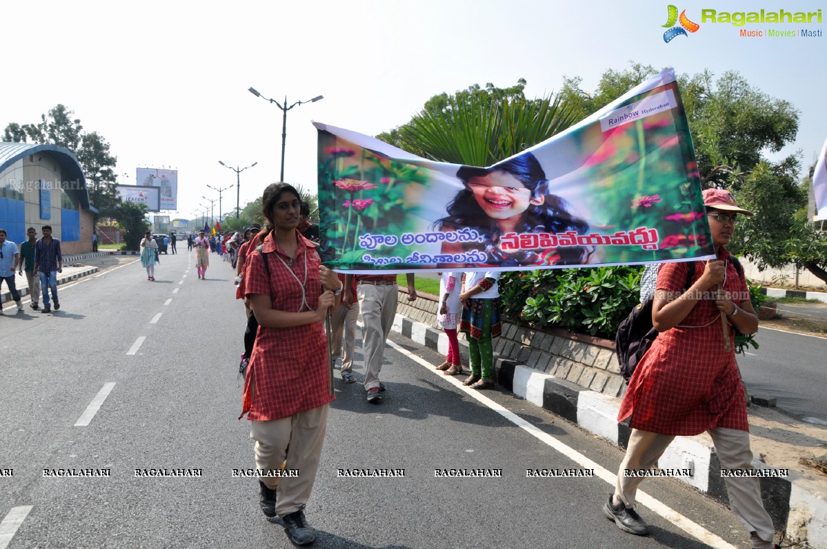 Children CID Telangana - Children Rally and Program Against Child Sex Abuse