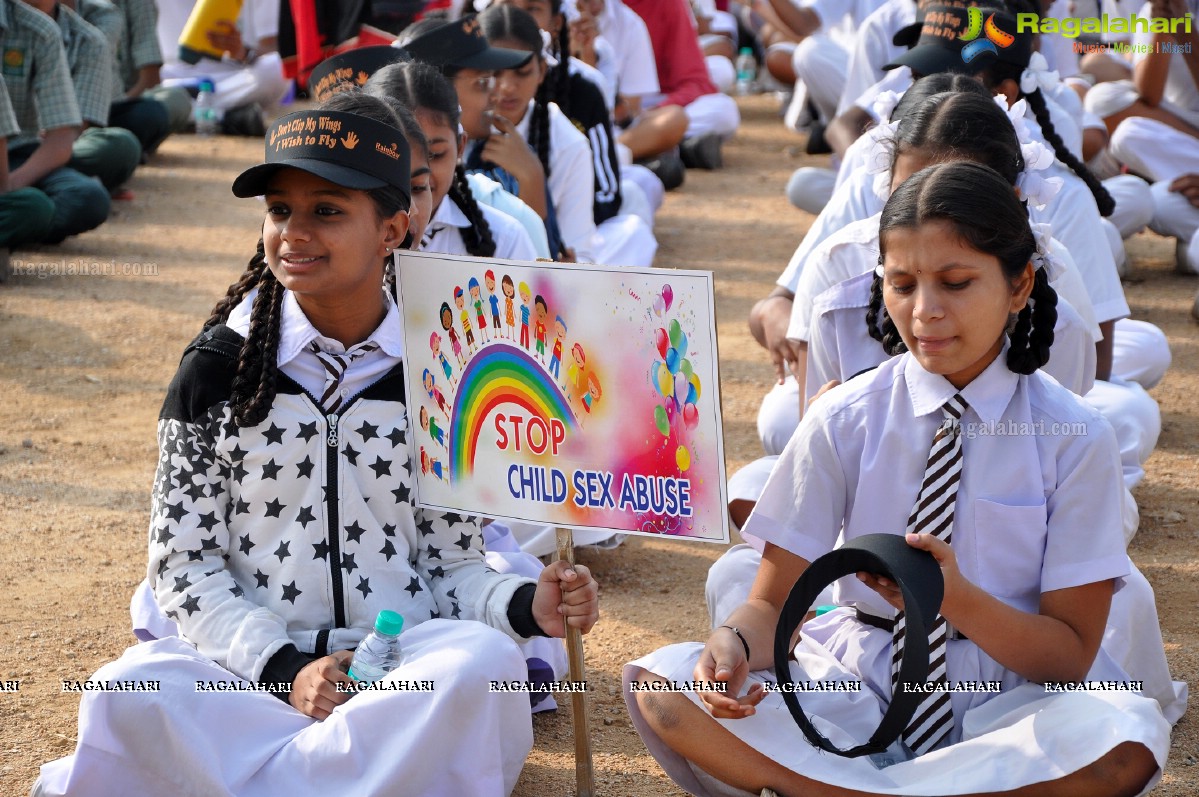 Children CID Telangana - Children Rally and Program Against Child Sex Abuse