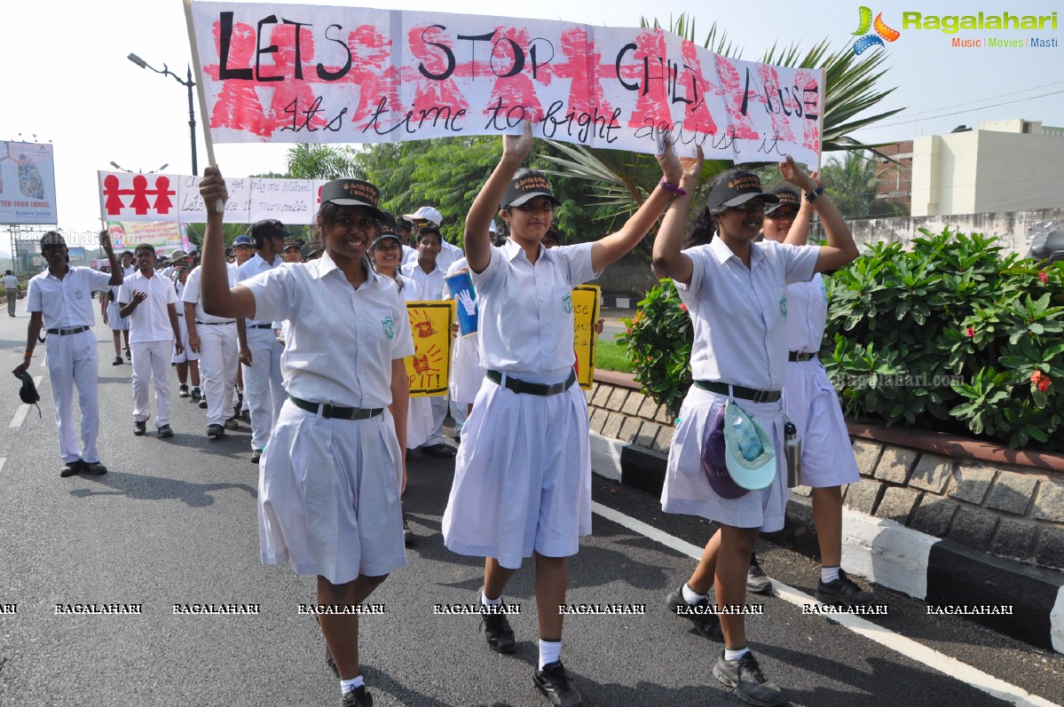 Children CID Telangana - Children Rally and Program Against Child Sex Abuse