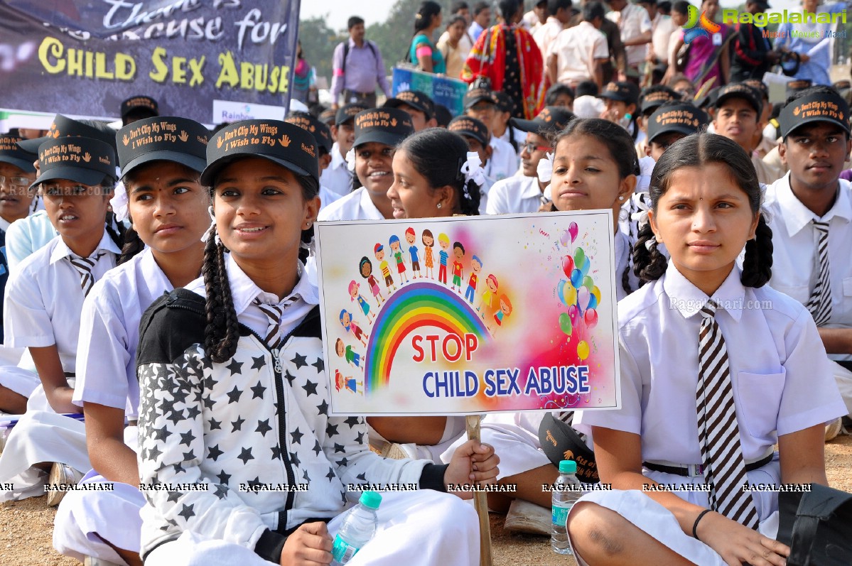 Children CID Telangana - Children Rally and Program Against Child Sex Abuse