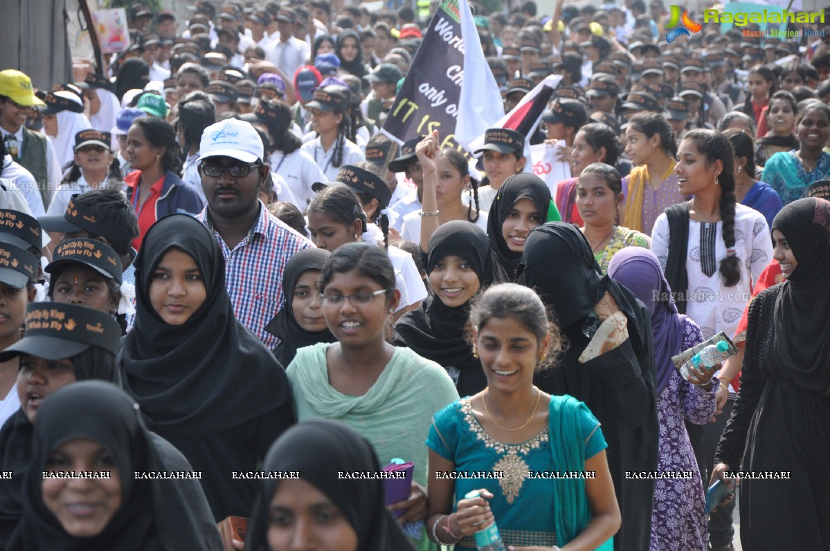 Children CID Telangana - Children Rally and Program Against Child Sex Abuse