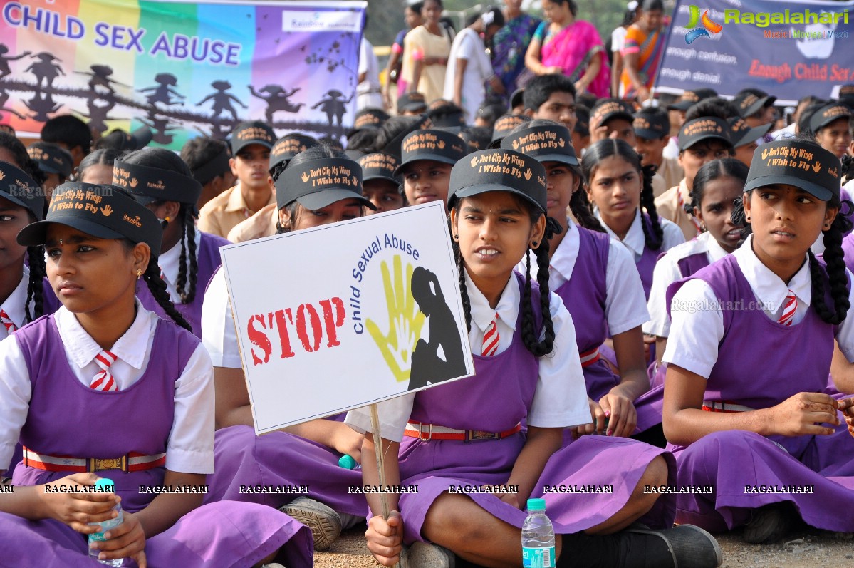 Children CID Telangana - Children Rally and Program Against Child Sex Abuse