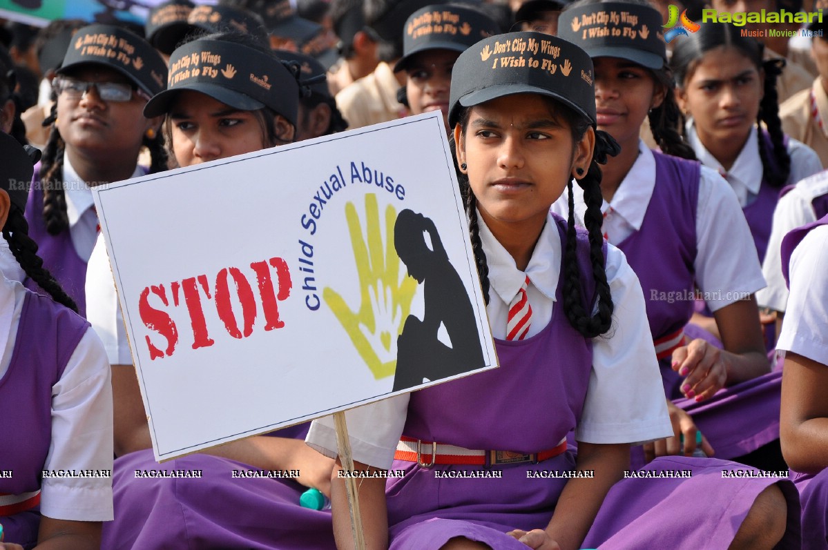 Children CID Telangana - Children Rally and Program Against Child Sex Abuse