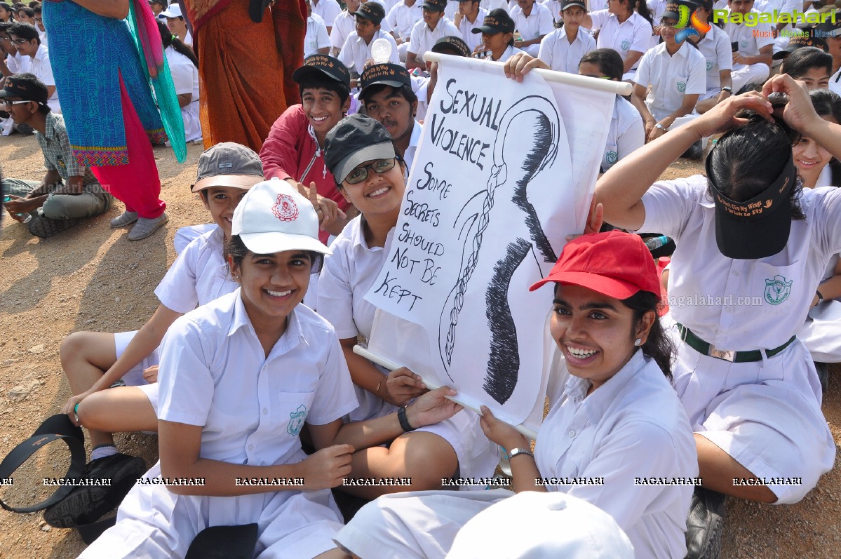 Children CID Telangana - Children Rally and Program Against Child Sex Abuse