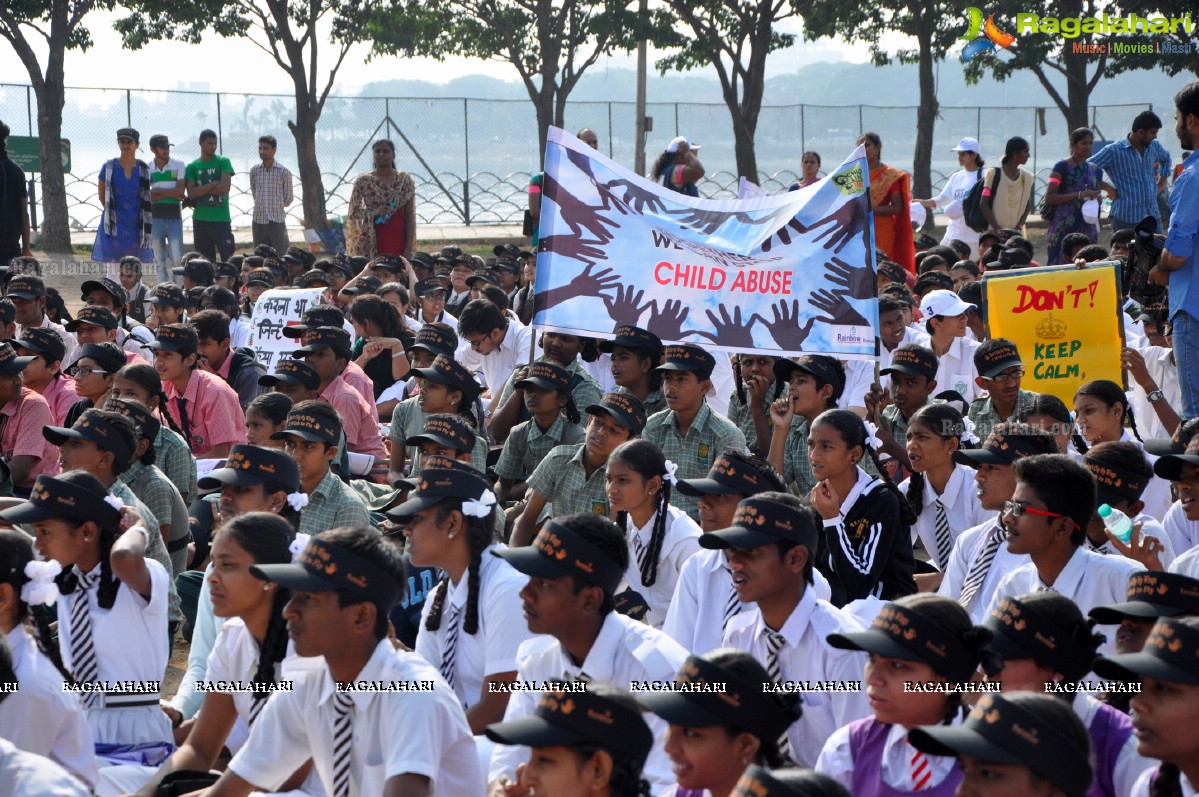 Children CID Telangana - Children Rally and Program Against Child Sex Abuse