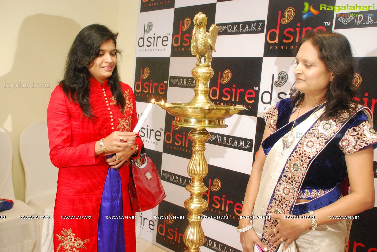 Sanjjanaa inaugurated Desire Designer Exhibition 2014, Hyderabad