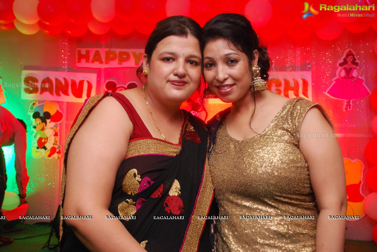 Sanvi and Sanchi Birthday Bash 2014